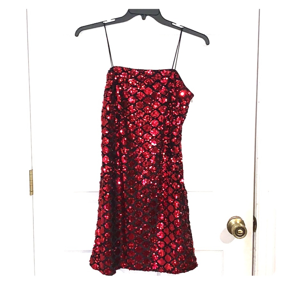 NWOT She & Sky sequin dress